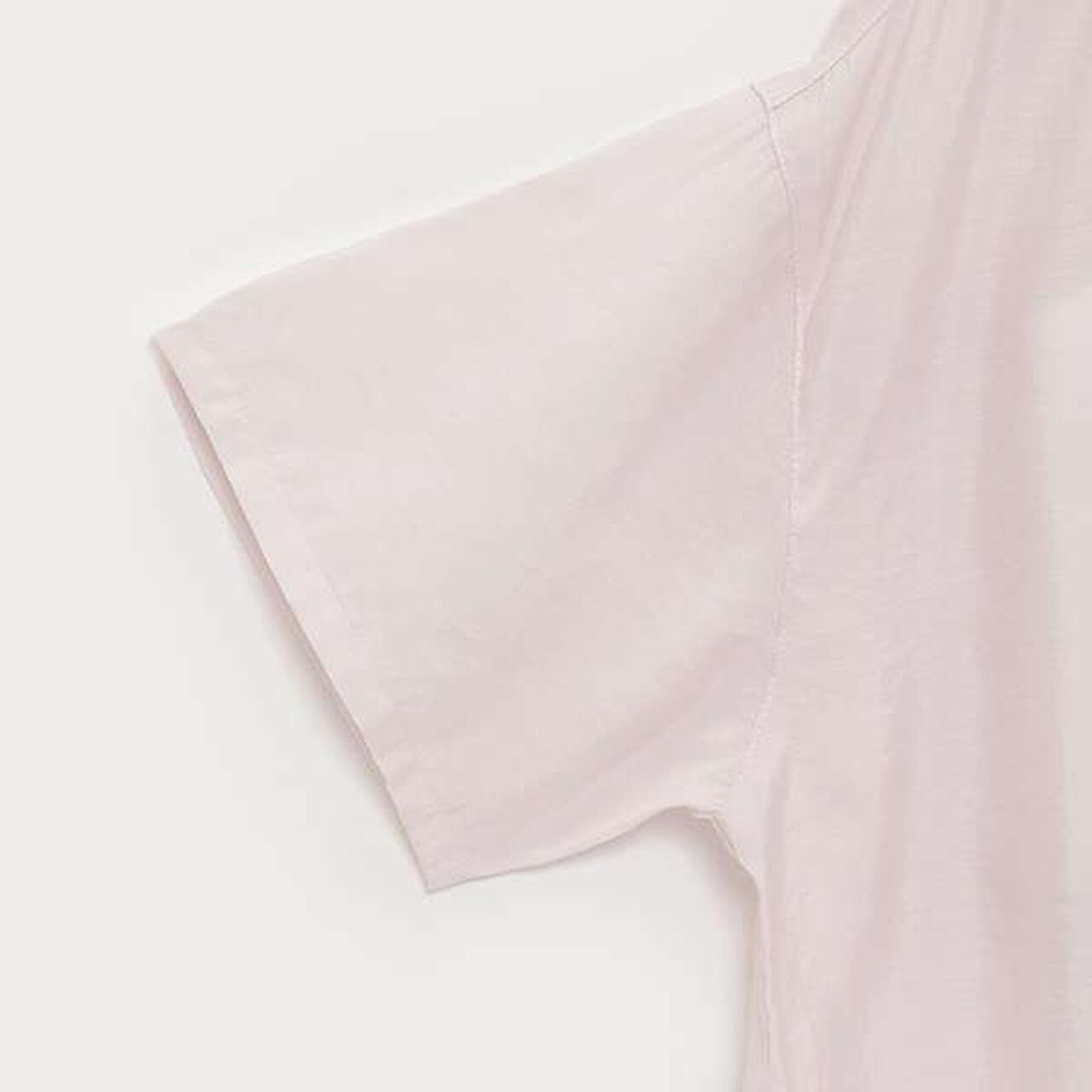 Short-Sleeve Sheer Shirt with Inner Lining,Off white, large image number 11
