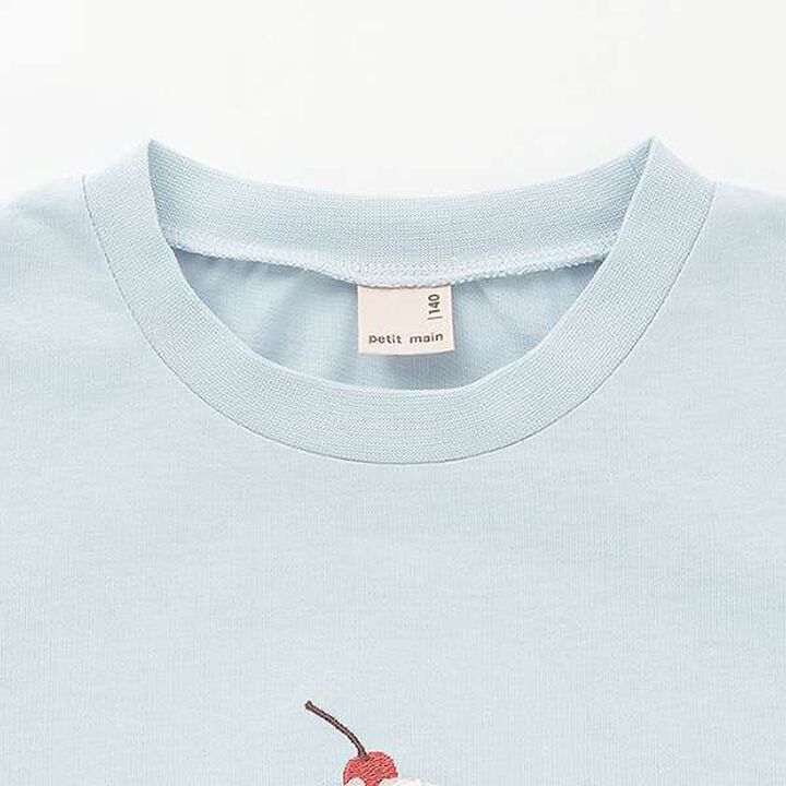 [Anti-stain/Link] Sparkling Motif T-Shirt,Off white, medium image number 2