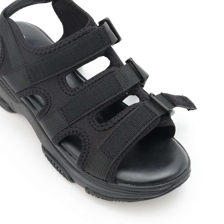[LTXC] Three-Strap Belt Sandals,Off white, medium image number 5