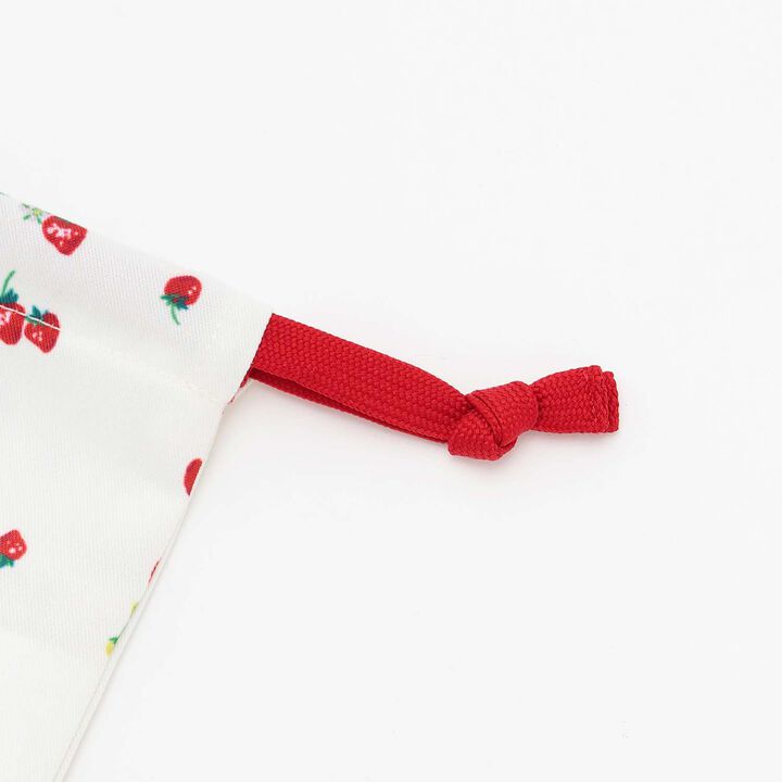 Wild Strawberry Lunch Bag,Pearl white, medium image number 2