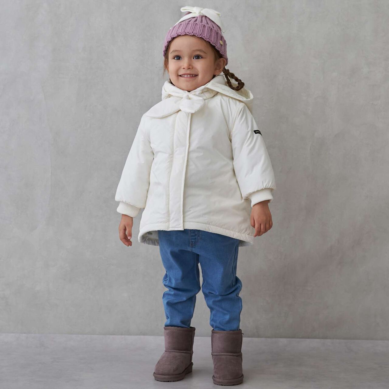 Web Exclusive Long Padded Jacket,Black, large image number 3