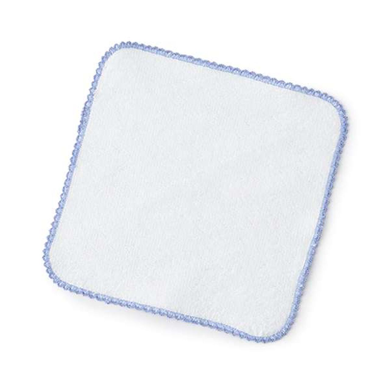 Shopping Pattern Hand Towel,Light blue, large image number 1