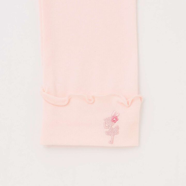 Bare Jersey 10-Minute Length Leggings,Black, medium image number 3