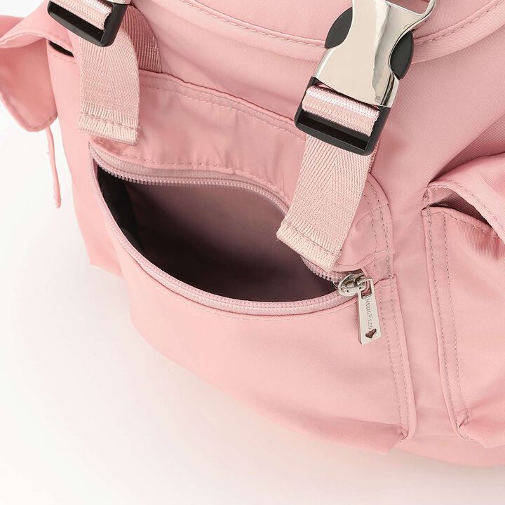 [Water-Repellent] Ribbon Backpack,Black, medium image number 9