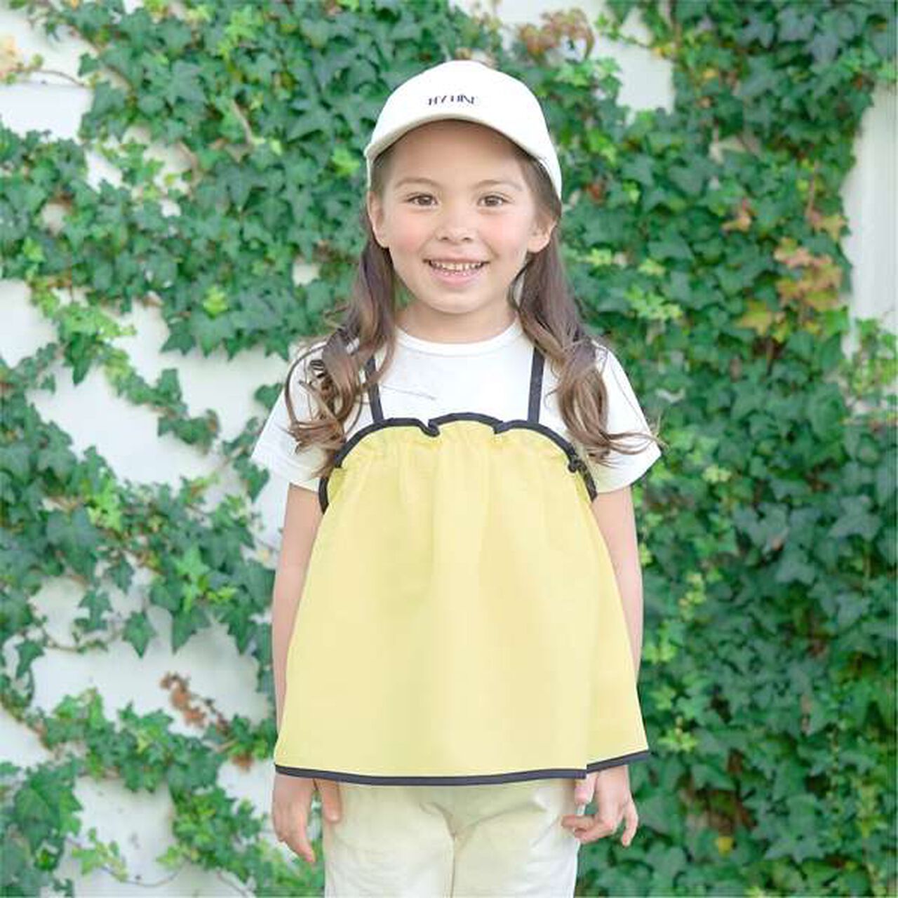 Bi-Color Camisole Docking Top,Cream, large image number 0