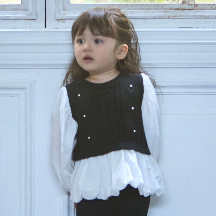 [Link] Vest Docking Tunic,Black, medium image number 0