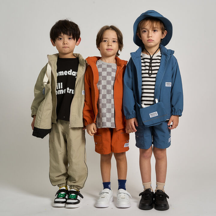 [School-Ready] [Water-Repellent, Anti-Stain, Durable, UV] 4/5 Length Pants (with Reflective Sheet),Beige, medium image number 30