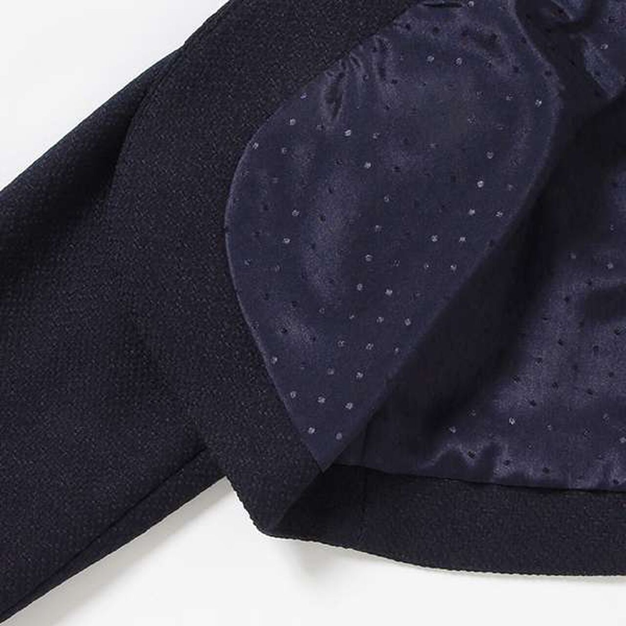 Kids Bolero Jacket + Jacquard Dress Set,Lavender, large image number 17