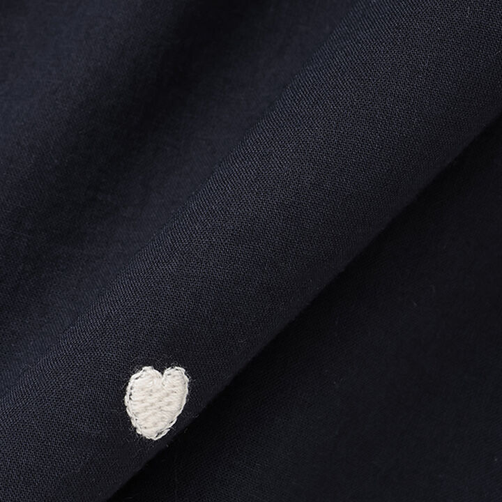 [Link] Collar Heart Embroidery One-Piece Dress (Kids Size),Light pink, medium image number 8