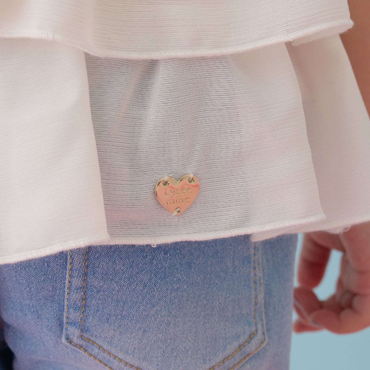 [Either Way Is Fine] UV Protection & Cool Touch Tiered Camisole Docking T-Shirt [Kids Girls],Mint, large image number 21