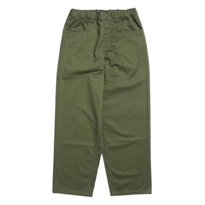 Stretch Twill Baggy Pants,Khaki, medium image number 0