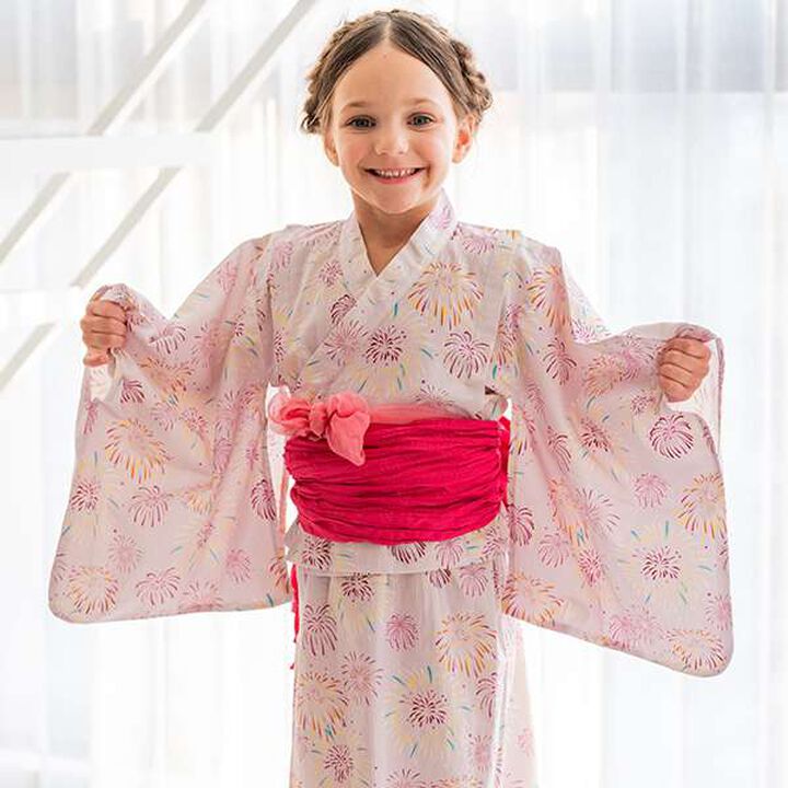 Fireworks Yukata Set,Off white, medium image number 22
