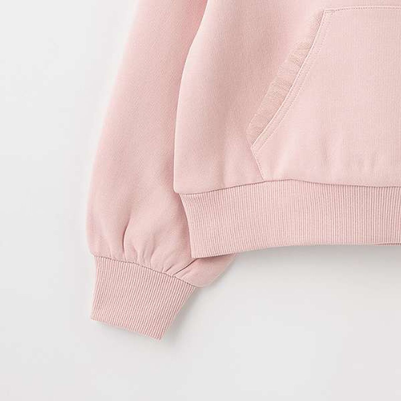 Bear Appliqu&eacute; Hoodie,Ivory, large image number 5