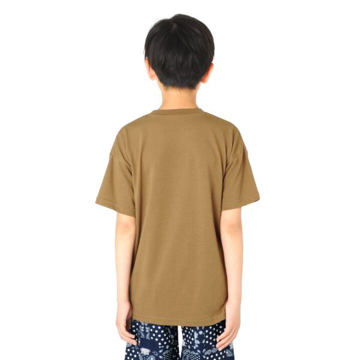 [Adult Size Available] Drop Shoulder Short Sleeve T-Shirt with 2 Pockets [Set Up Compatible],Charcoal gray, medium image number 11