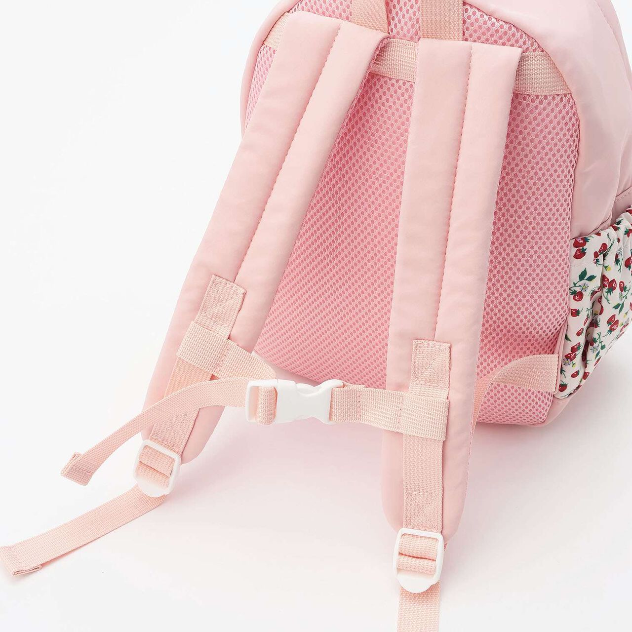 Wild Strawberry Frill Backpack [Water Repellent],Red, large image number 4