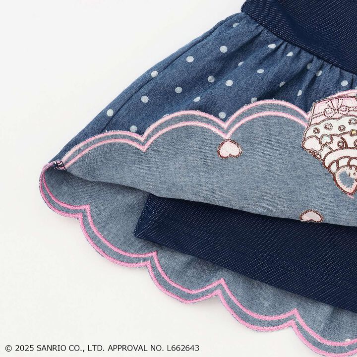 My Melody Jumper Skirt,Navy, medium image number 9