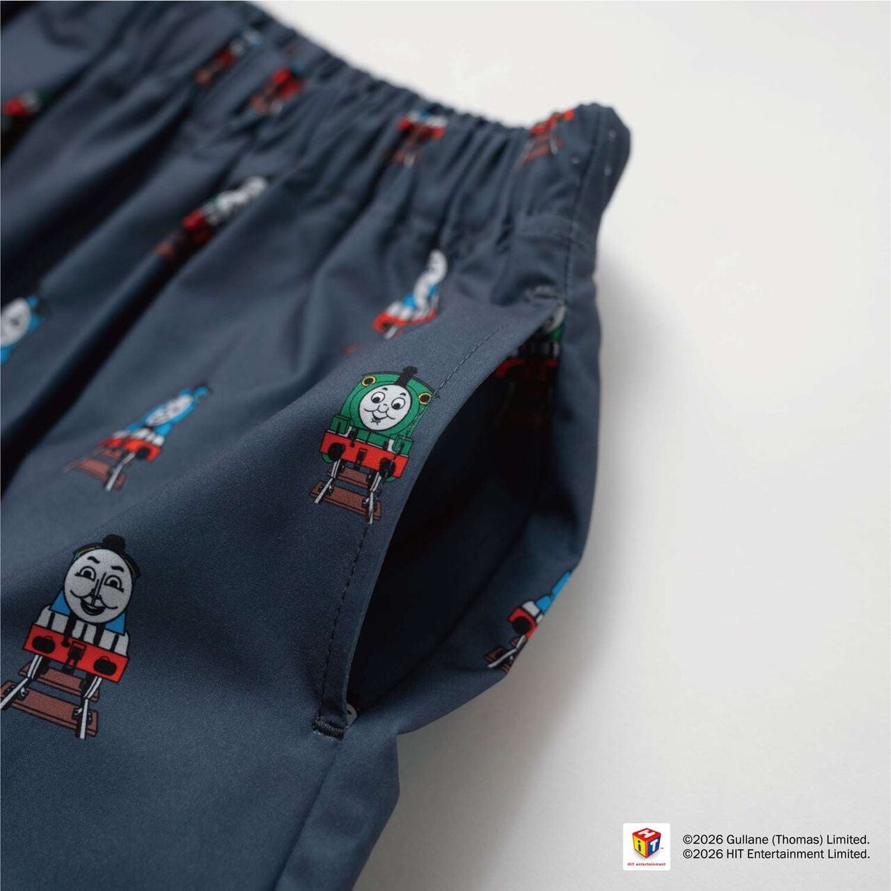 Thomas the Tank Engine All-Over Pattern Pants,Beige, large image number 6