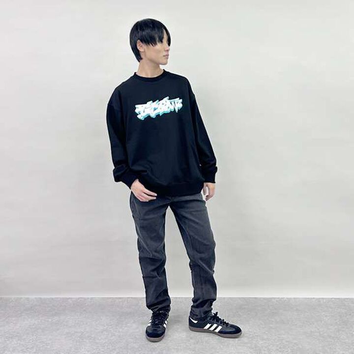 Wool Lined Stretch Denim Slim Pants,Light blue, medium image number 14