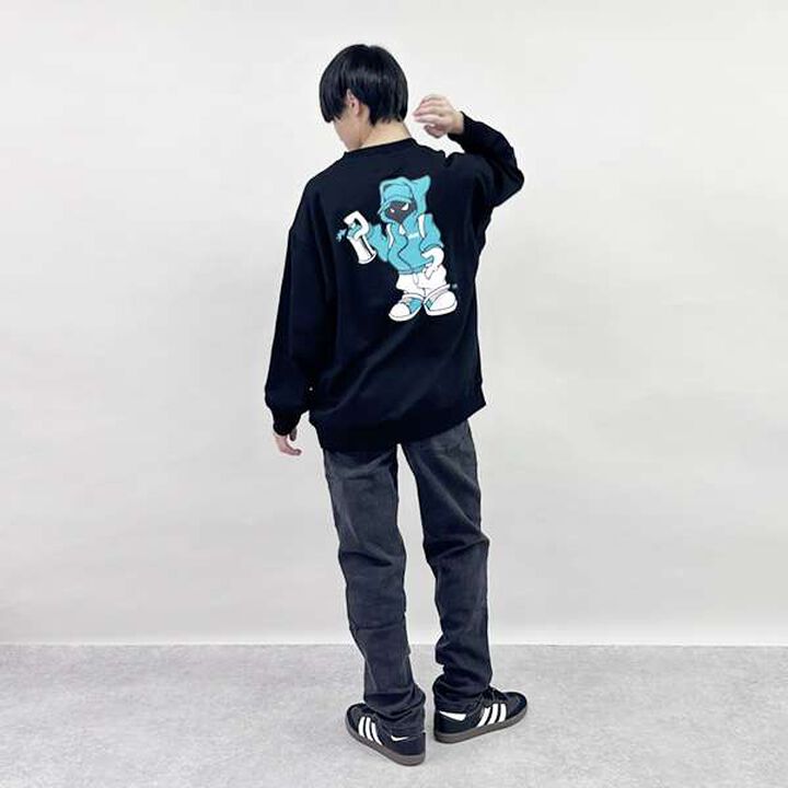 Wool Lined Stretch Denim Slim Pants,Light blue, medium image number 15