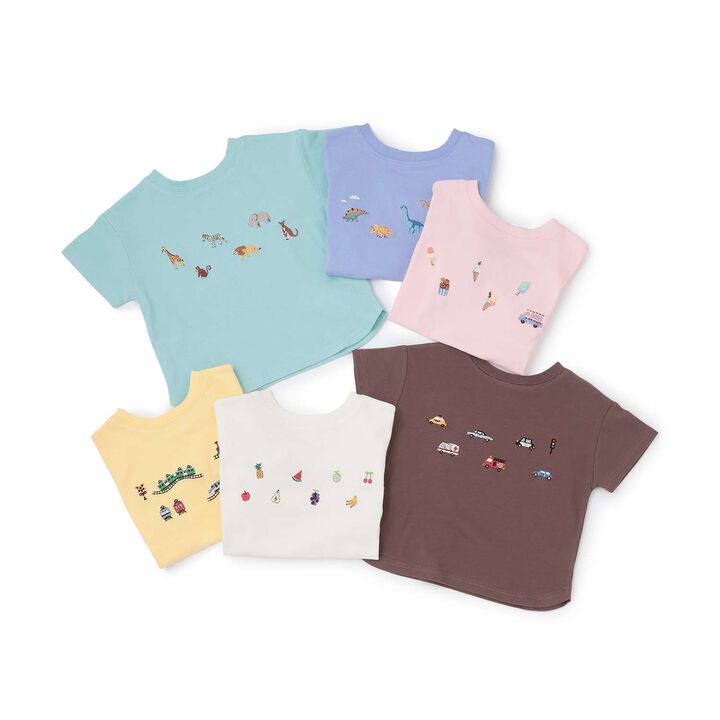 [Cool Touch] Reversible 2WAY Short Sleeve T-Shirt,Light pink, medium image number 32