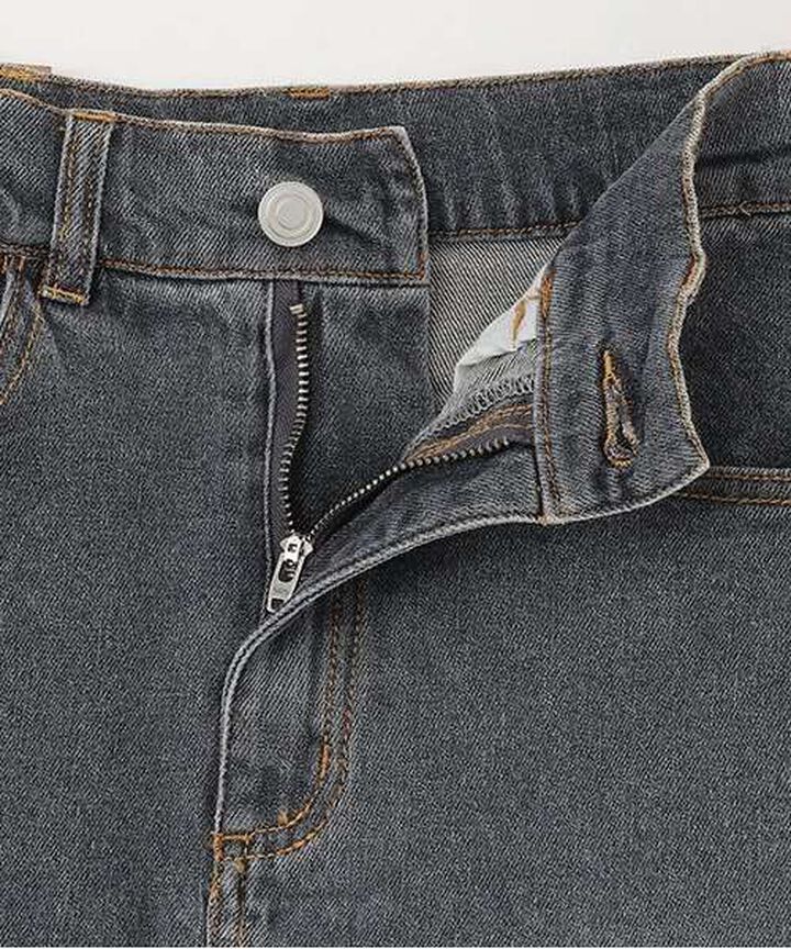 Denim Long Skirt,Gray, medium image number 15