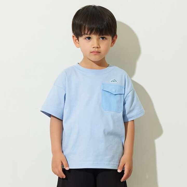 Contrast Pocket T-Shirt,Orange, medium image number 21