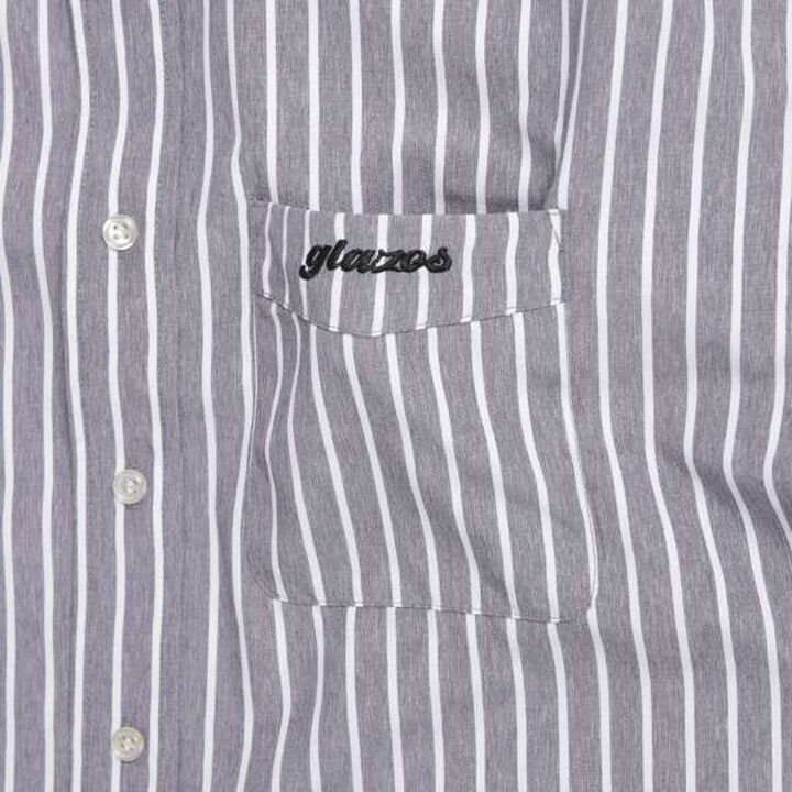 [Adult Size Available] Stripe Shirt,Blue, medium image number 5