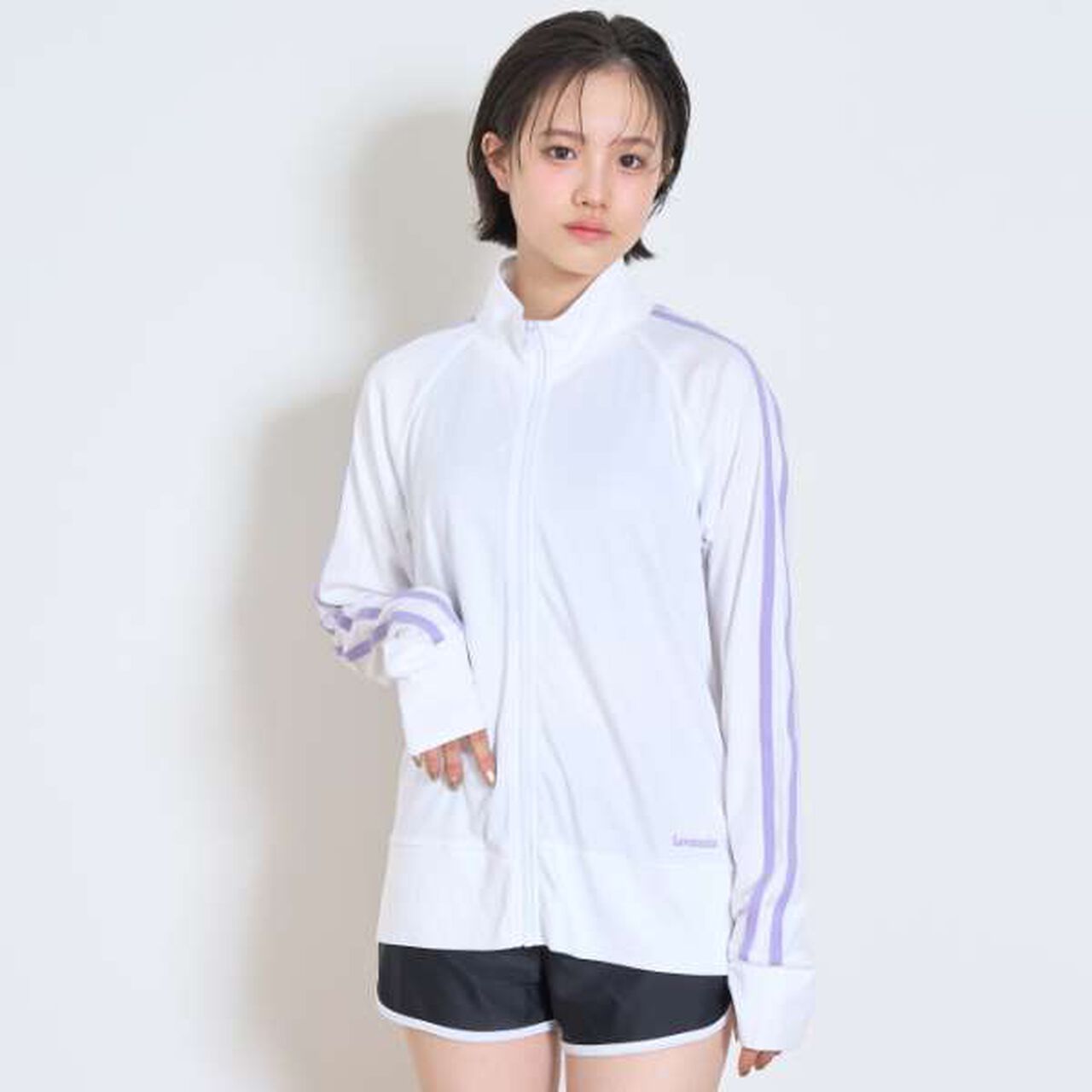 [SWIM] UV Jacket with Finger Holes,Milky white, large image number 0