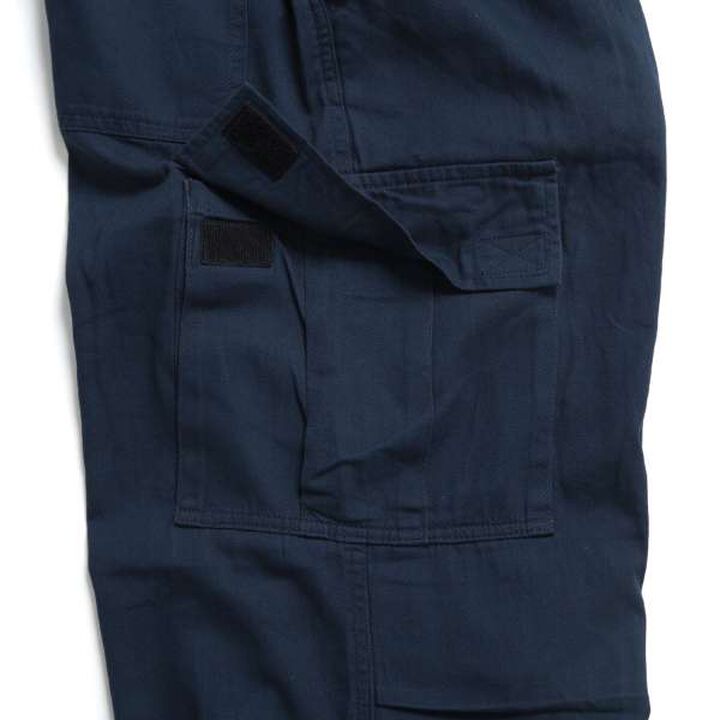 Cotton Twill Parachute Cargo Pants,Navy, medium image number 10