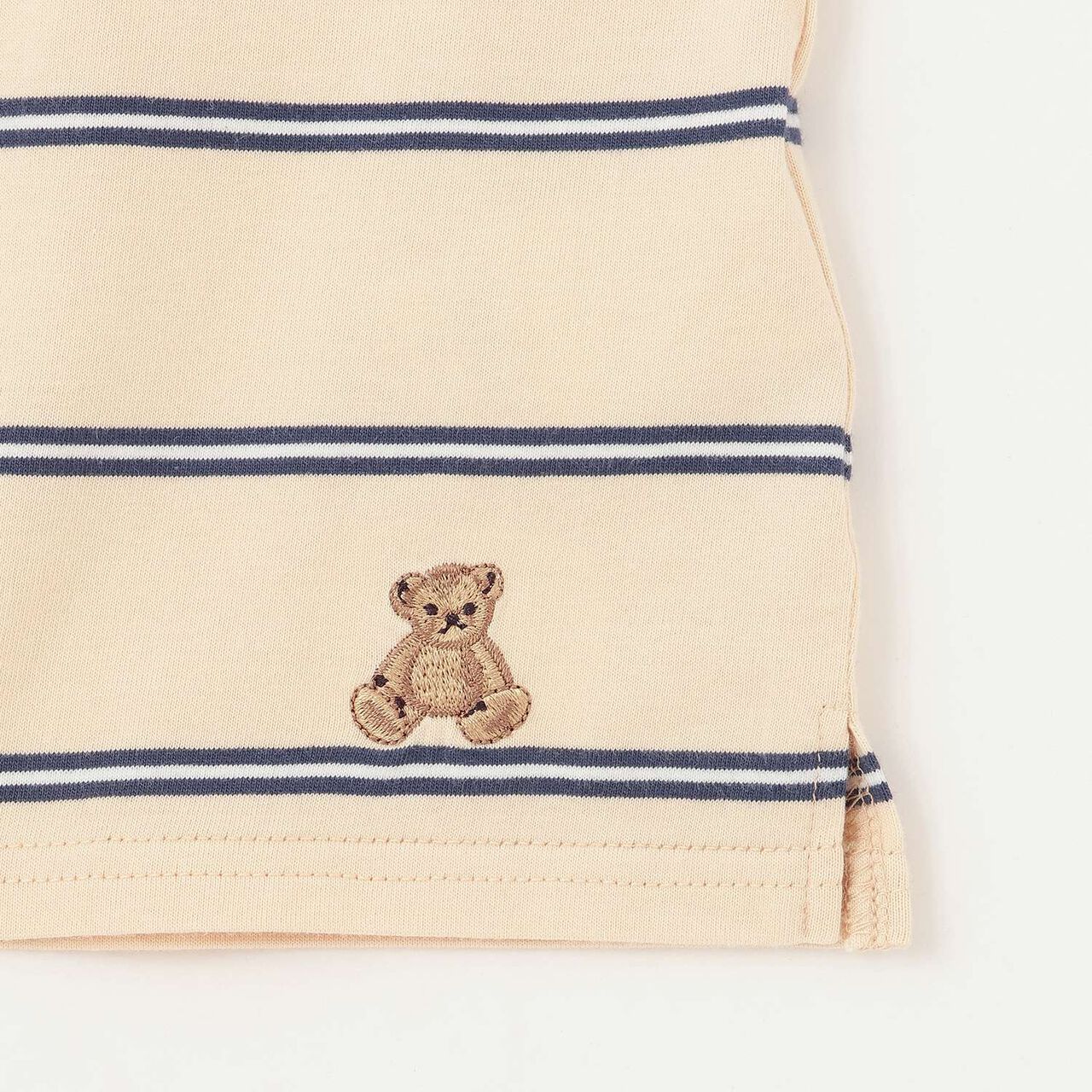 Link Stripe Pattern Rugby Long Sleeve T-Shirt,Navy, large image number 16