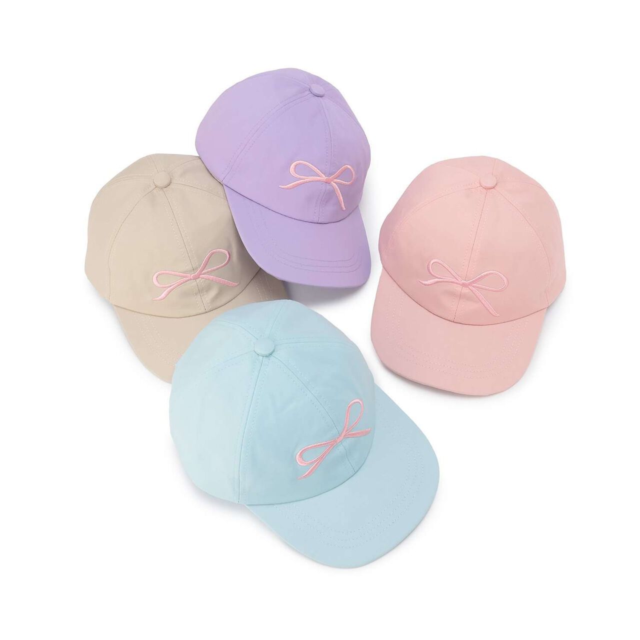 Ribbon Embroidery Cap,Light beige, large image number 10