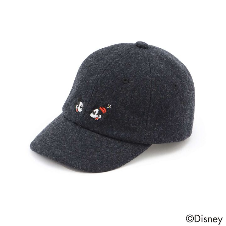 [Disney] Embroidered Cap,Charcoal gray, medium image number 0