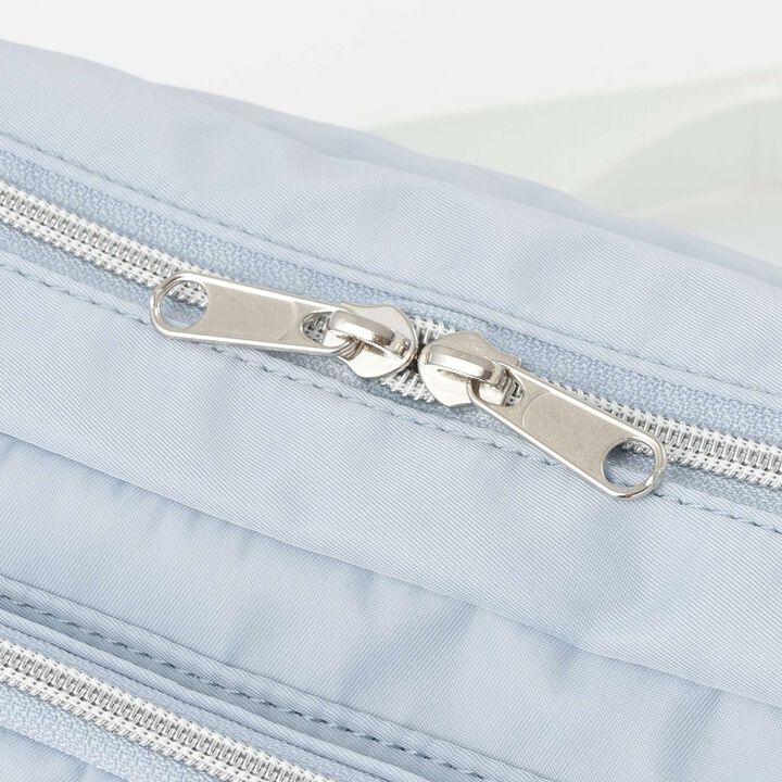 Casual Shoulder Bag with Bottle Holder,Light blue, medium image number 2