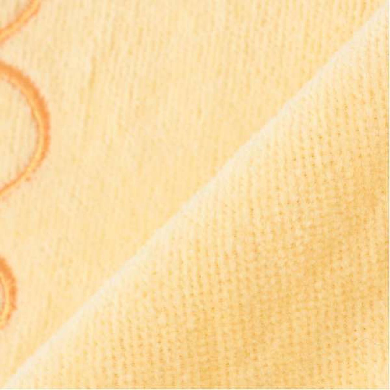 Lucky Embroidered Handkerchief,Orange, large image number 3