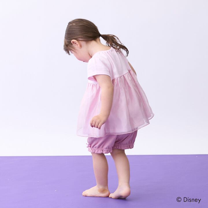 [Disney] Puff Sleeve Pajamas,Pearl white, medium image number 2