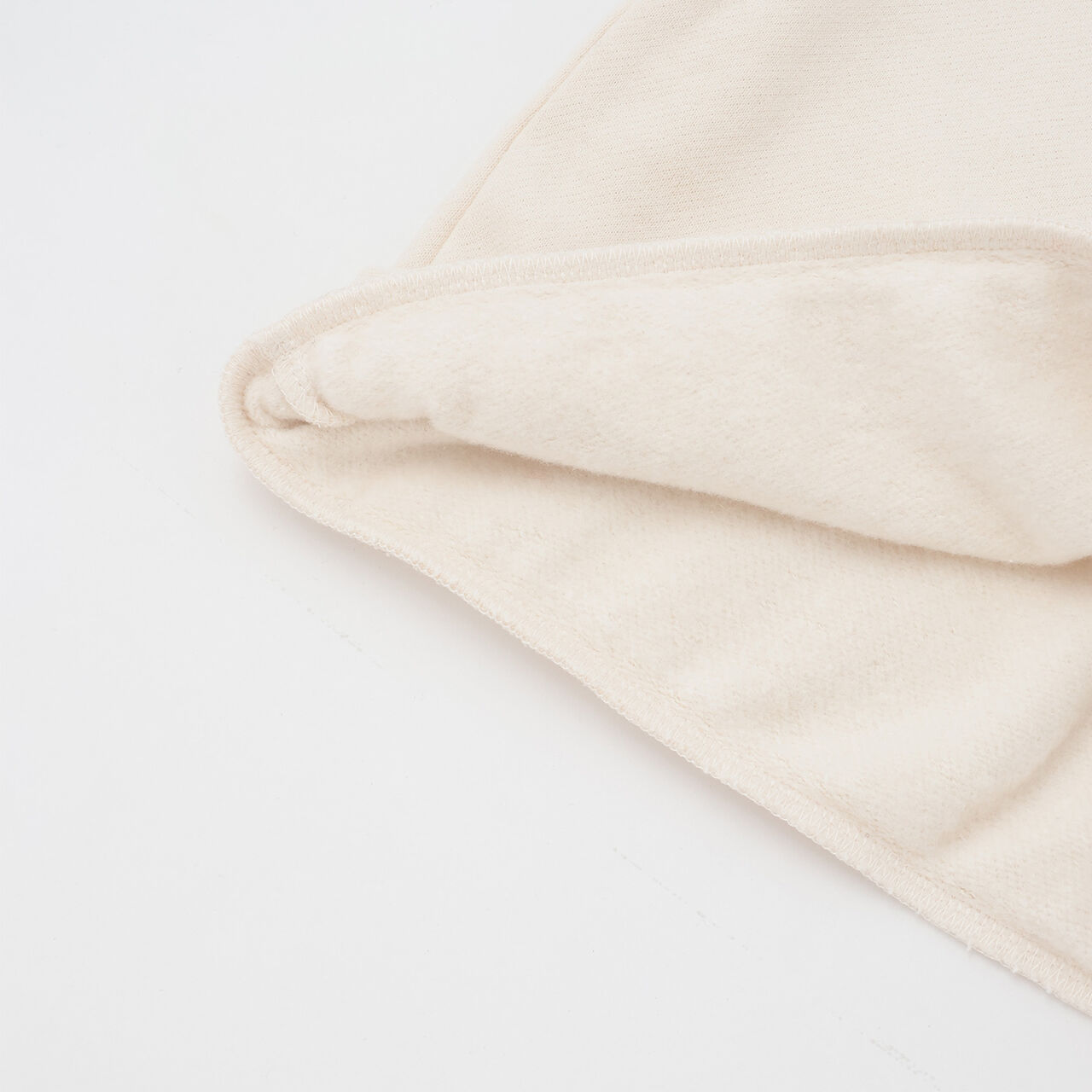 Wool Lined Strawberry Small Shoulder Bag Sweatshirt,Ivory, large image number 11