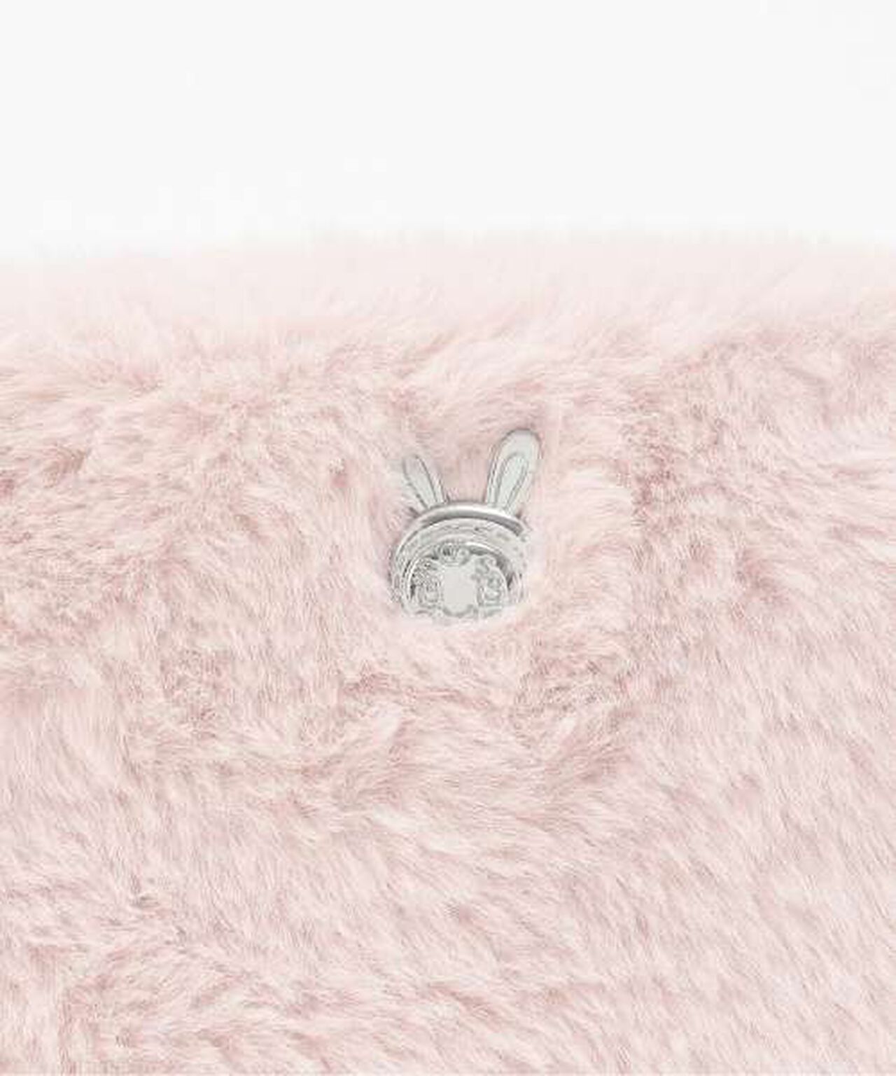 Berie-chan Fluffy Charm Pouch,Ivory, large image number 2