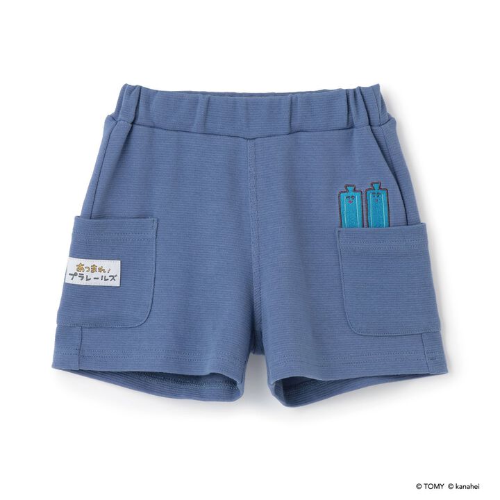 Gather! Plarails [Tomo Pants] Rails Jokers / 4-Length Pants,Moderate blue, medium image number 3