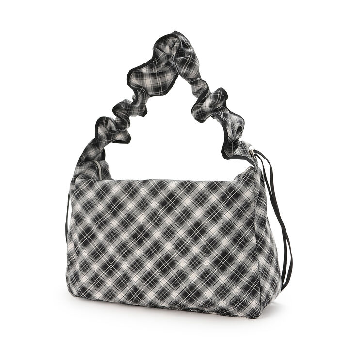 Gathered Shoulder,Black, medium image number 1