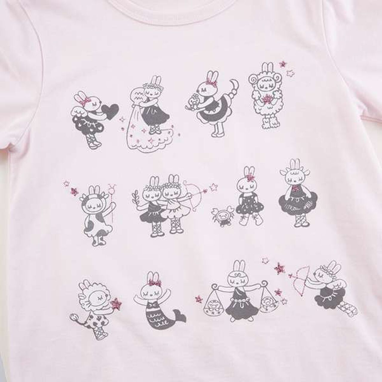 KP Zodiac Print Long-Sleeve T-Shirt (80-150),Off white, large image number 5
