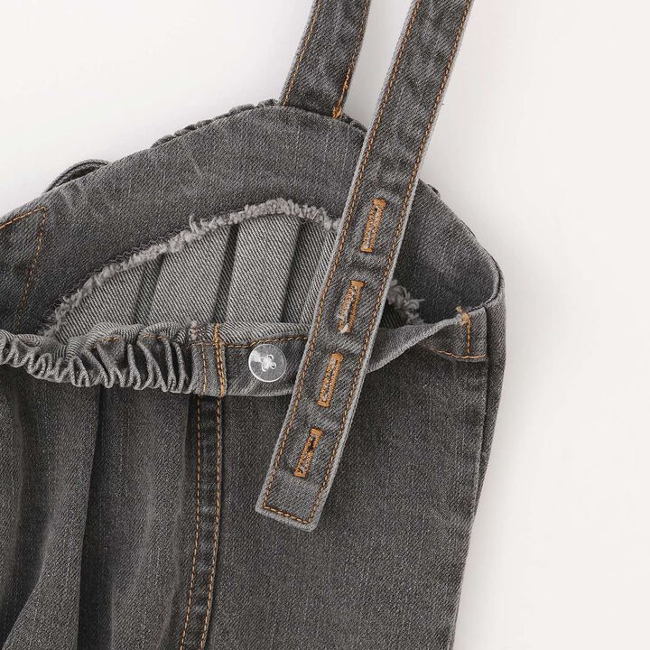 Denim Skirt Outfit Set,Gray, medium image number 10