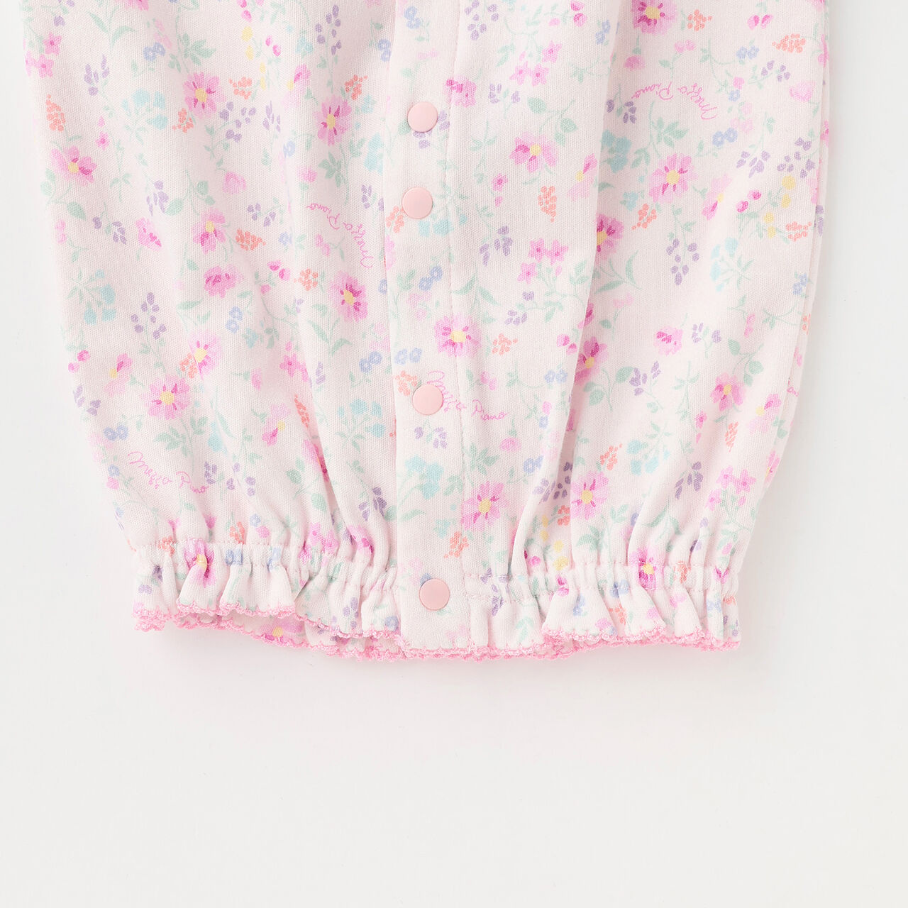 Flower Pattern 2 Way All & Bib Set [Box Included],Light pink, large image number 8