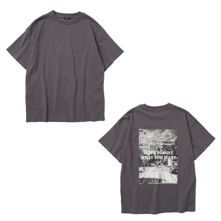 Assorted Photo Short Sleeve T-Shirt,Navy, medium image number 11