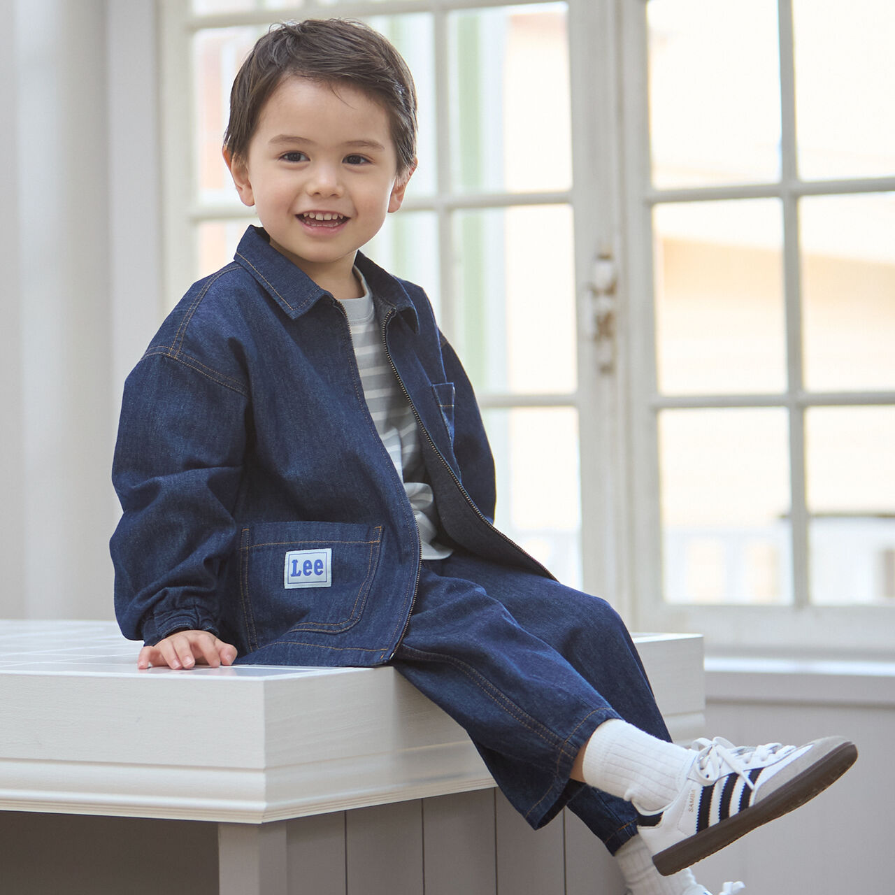 [Lee] Balloon Pants,Striped, large image number 4