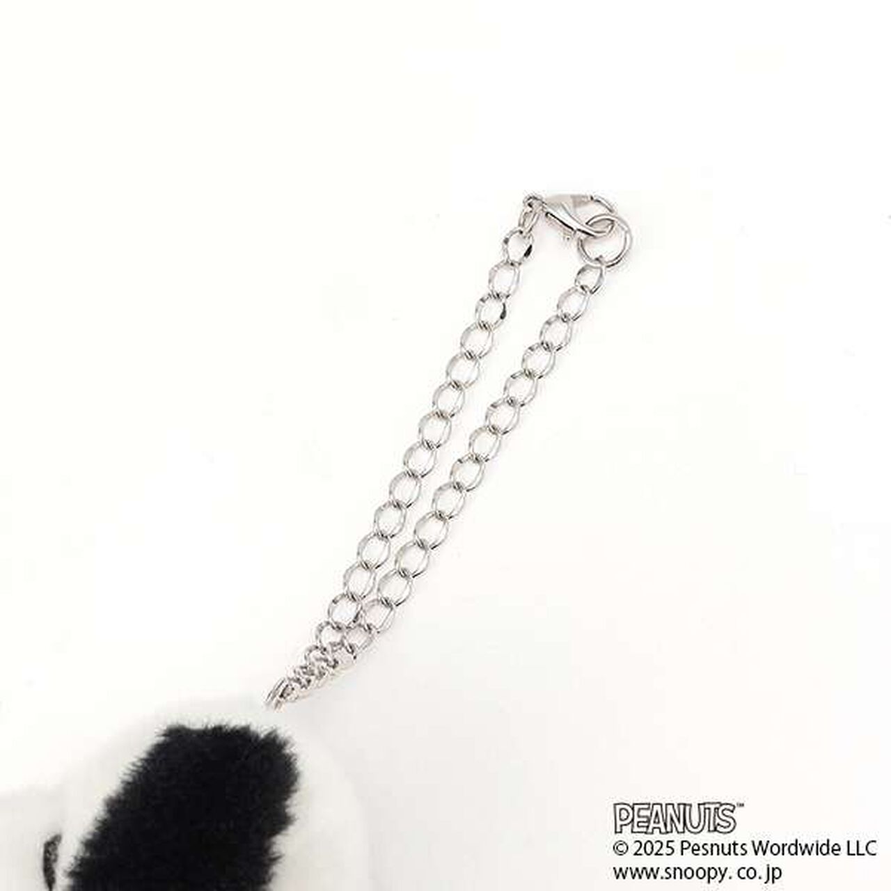 [PEANUTS] Twist Fur Charm,White, large image number 5