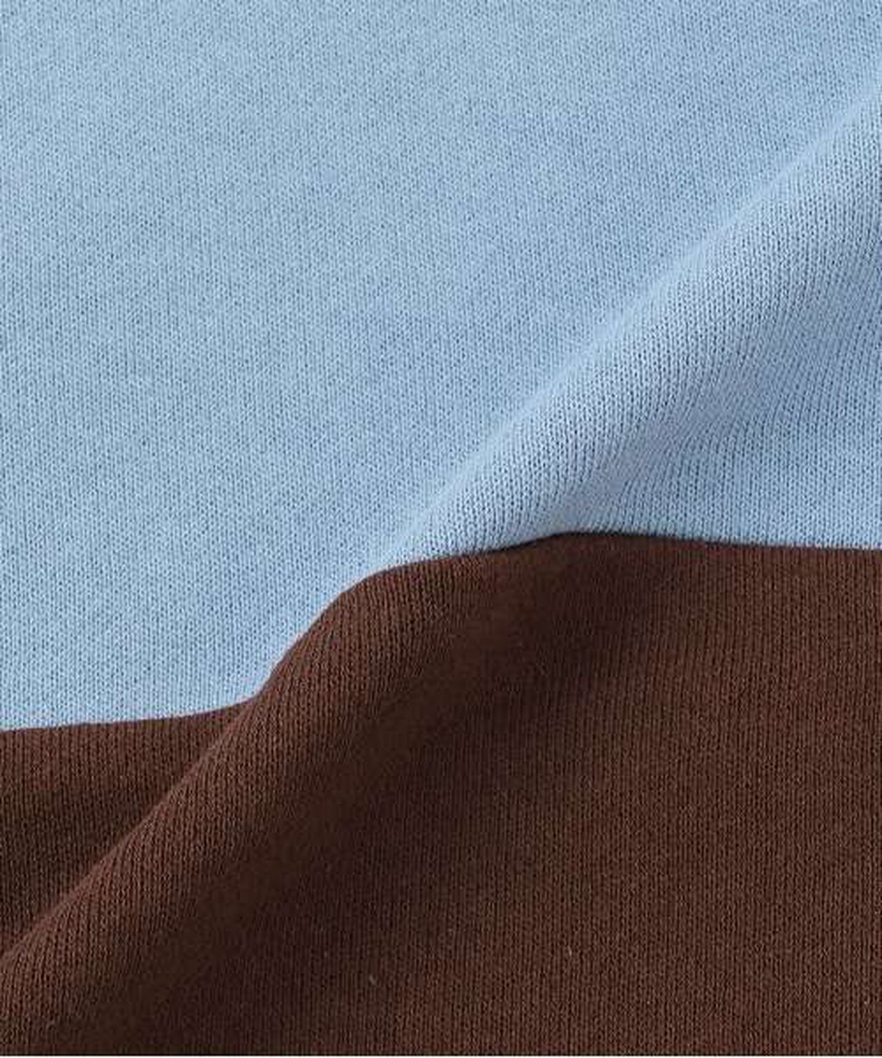 Sweatshirt Polo Shirt,Navy, large image number 5