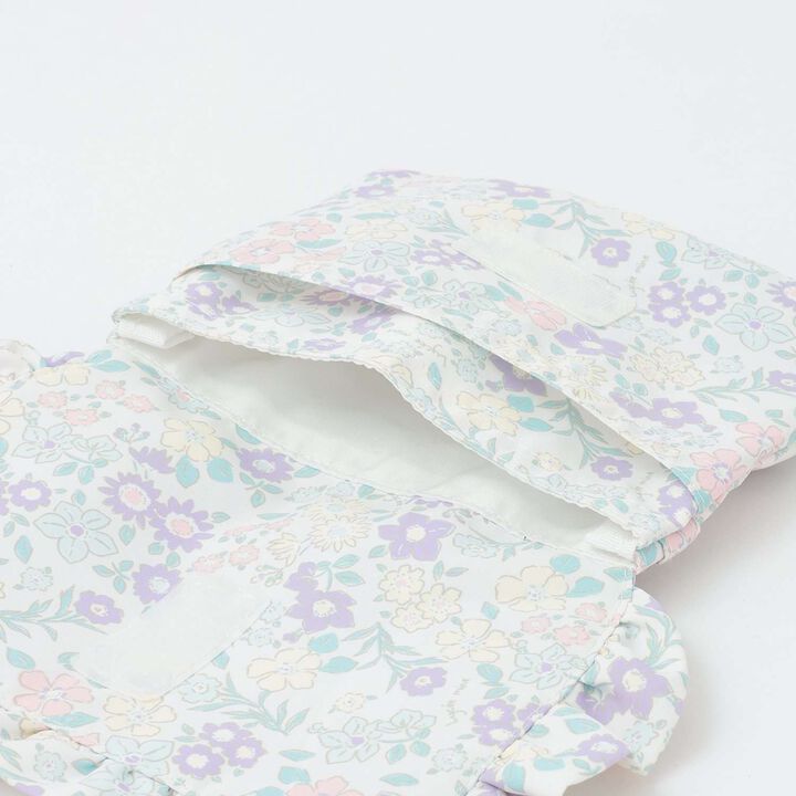 [School-Ready] [Water-Repellent, Anti-Stain, Durable, UV] Frill Detachable Pocket with Ribbon,Blue gray, medium image number 12