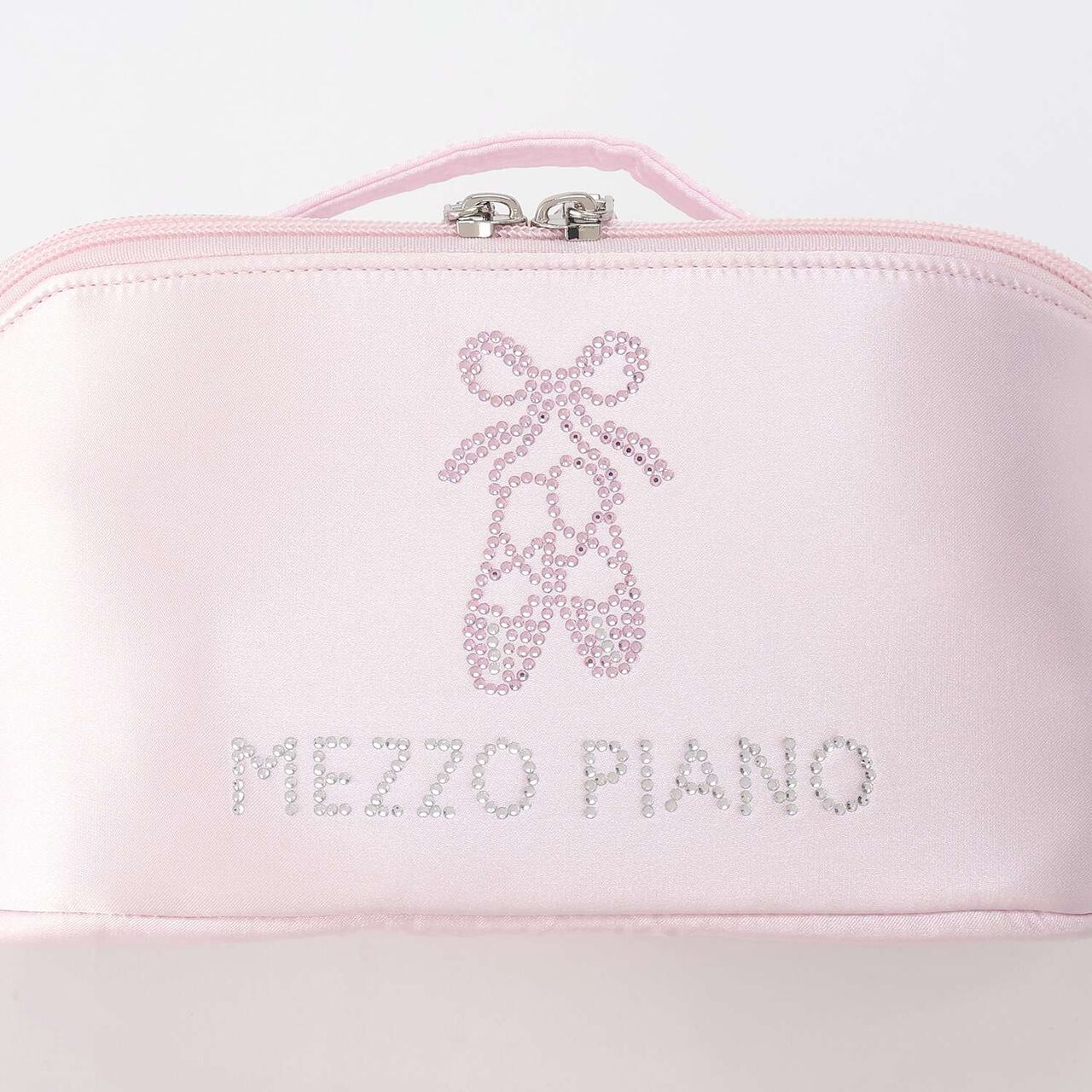 [Ballet] Sparkling Hair & Makeup Pouch,Dark red, large image number 4