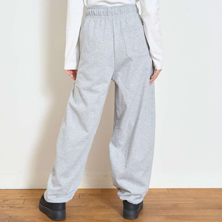 [LTXC/C100%/Set Available] Sweatpants,Sax blue, medium image number 4