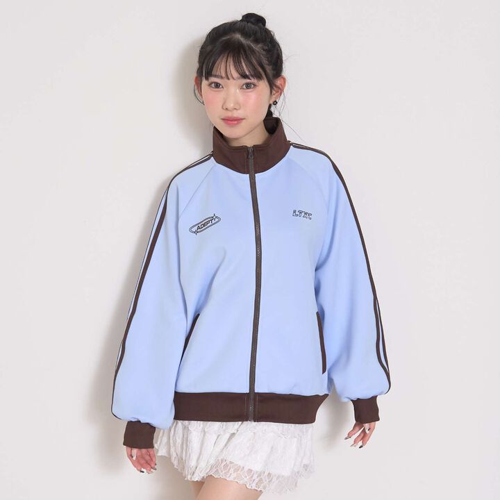 [LTXC / Quick-Dry Absorbent] Track Jacket,Off white, medium image number 4